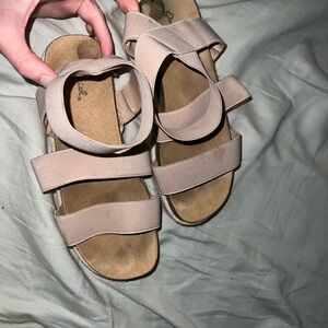 Women's Beige Sandals